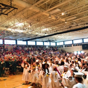 "May I present to you, the class of 2015!"