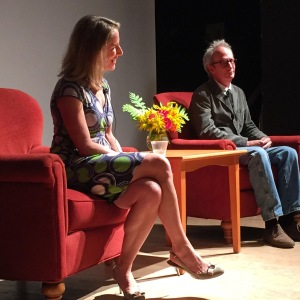 Filmmaker Posy Stone and Sculptor David Back at COA, August 10, 2015